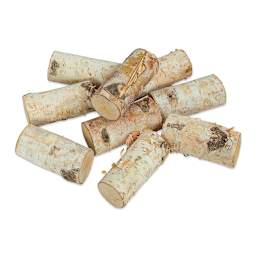 Winter Woods Birch Wood - Mini Logs, Pkg of 10 - out of packaging