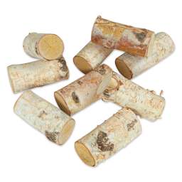 Winter Woods Birch Wood - Several scattered 3" long Birch logs
