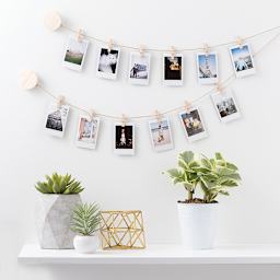 Darice Clothespin Photo Garland