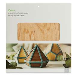 Cricut Wood Veneer - Front of 2 pc Cherry Veneer package