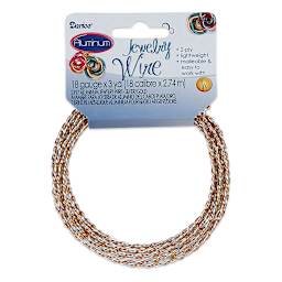 Darice Aluminum Jewelry Wire - Silver/Gold, 2-Ply, 3 yds