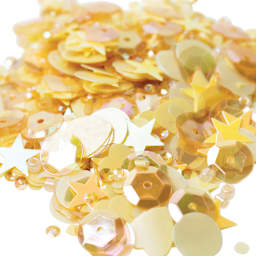 Sizzix Sequins and Beads - Limoncello