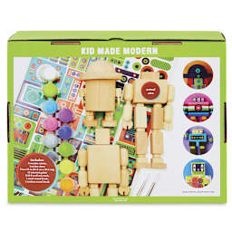 Kid Made Modern Wooden Robots Kit