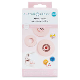 We R Memory Keepers Button Press Inserts - Small (Front of packaging)