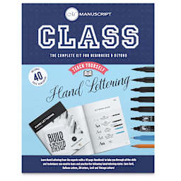 Manuscript Class Hand Lettering Kit (front of package)