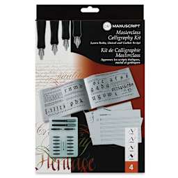 Manuscript Masterclass Calligraphy Kit (front of package)