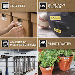 Dymo Label Maker Tape Cartridge features