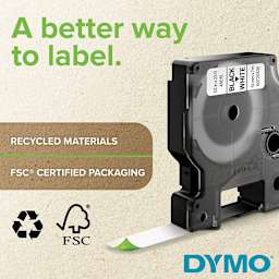 Dymo Label Maker Tape Cartridge eco-friendly features