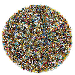 Craft Medley Glass Beads - Assorted Colors, 10.58 oz 