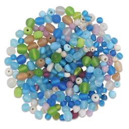 Craft Medley Glass Beads - Candy Frost Mix, 1.05 oz