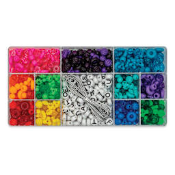 The Beadery Alphabet Bead Box (Box contents)