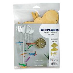 Leisure Arts Wood Mobile Airplane Kit (In packaging)