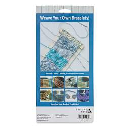 Leisure Arts Bracelet Loom (Back of packaging)