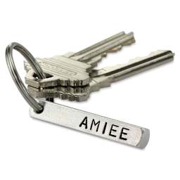 ImpressArt Stamp It Yourself Personal Accessory Kit, stamped keychain with keys