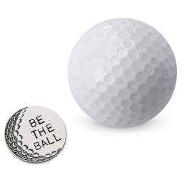ImpressArt Stamp It Yourself Marker Kit - Golf, stamped marker with golf ball