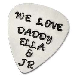 ImpressArt Stamp It Yourself Personal Accessory Kit, stamped guitar pick