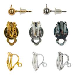 John Bead Jewelry Finding Set - Earring Mix, Assorted Colors, Package of 80 - one of each