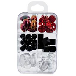 John Bead Masterpiece Collection Glass Bead Box - Allegorical Figure/Cosimo Tura (Beads in box)