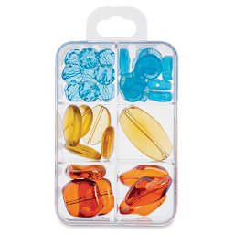 John Bead Masterpiece Collection Glass Bead Box - The Scream/Edvard Munch (Beads in box)