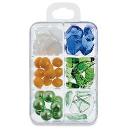 John Bead Masterpiece Collection Glass Bead Box - Self Portrait with Bandaged Ear/Vincent van Gogh (Beads in box)