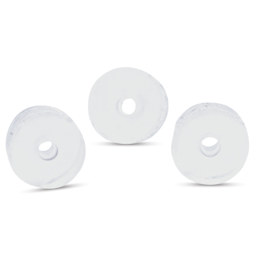 John Bead Must Have Findings Plastic Earring Backs - Pkg of 200