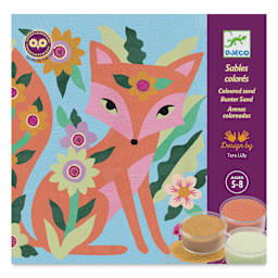 Djeco Le Grand Artist Glow in the Dark Sands Kit - Garden Lights (Package)