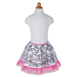 Great Pretenders Colour-a-Skirt - Undecorated Skirt on mannequin
