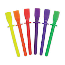 Roylco Goo Spreaders - 4-3/4", Assorted Colors, Pkg of 10