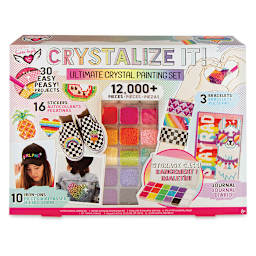 Fashion Angels Crystalize It Kit - Ultimate Crystal Painting Set