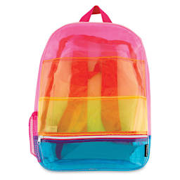 Fashion Angels Backpack - Transparent Rainbow