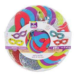 Darice Foam Mask Kit - Party Platter Masks
