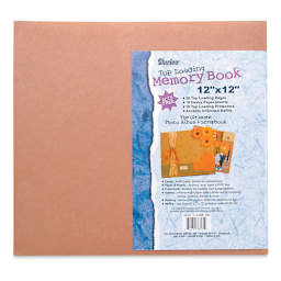 Darice Scrapbook Album - Top-Loading Album, Kraft, 12" x 12"