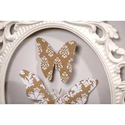 Cricut Chipboard - Finished and decorated Chipboard Butterflies