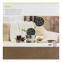 Cricut Chipboard - Front of package