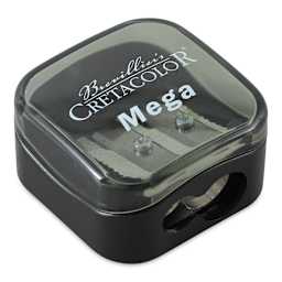 Cretacolor Mega-Duo Sharpener - Top view of Sharpener