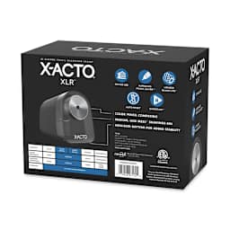 X-Acto XLR Electric Pencil Sharpener - Back of Package
