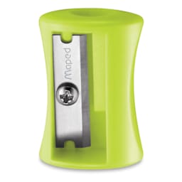 Maped Vivo Sharpeners - Single Hole, Pkg of 75 (one of three colors included, Lime Green)