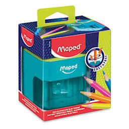 Maped Compact 1-Hole Battery Powered Pencil Sharpener (in package)