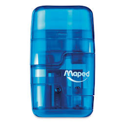 Maped Connect Duo 2-in-1 Sharpener Eraser - Blue (color may vary, please let us choose)