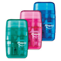 Maped Connect Duo 2-in-1 Sharpener Eraser (color picked randomly)