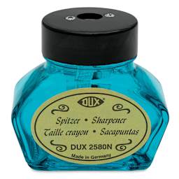 Dux Glass Inkwell Sharpener - Blue