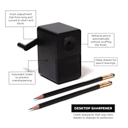 Blackwing Desktop Sharpener (features)