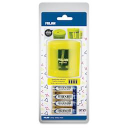 Milan Power Sharp Electric Pencil Sharpener, in packaging