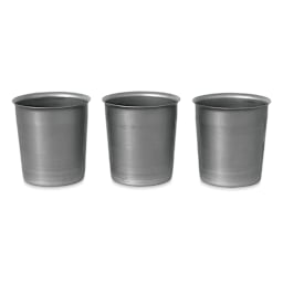 Country Lane Candle Molds - Metal Votive, Pkg of 3