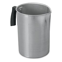 Country Lane Melting Pot - Front view of aluminum Pitcher