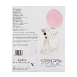 We R Memory Keepers Suds Soap Maker (Back of packaging)