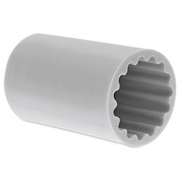 Rico Design Silicone Candle Mold - Fluted Cylinder, 2.4" x 2.4" x 3.5"