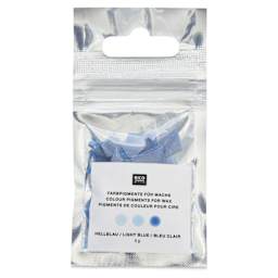 Rico Design Candle Wax Color Pigment - Light Blue - front of packaging
