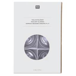 Rico Design Tealight Glasses - Pkg of 6 - front of packaging