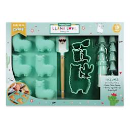 Ultimate Baking Set - Front of package of Llama Love Set